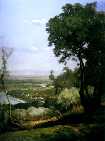 In der Nähe von Perugia, Italien, 1872 von George Inness